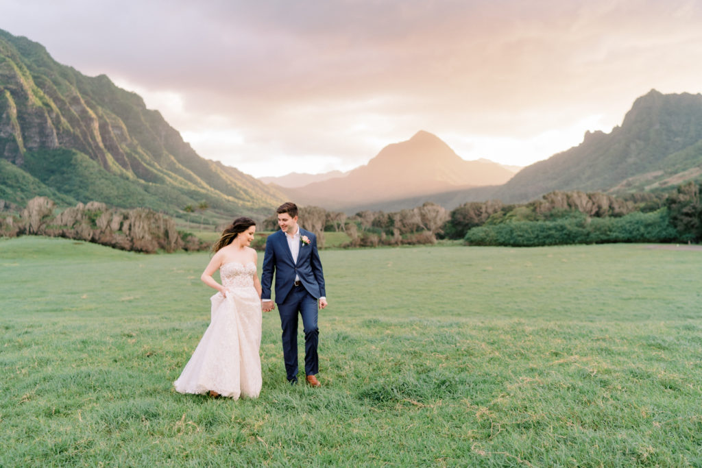 Weddings at Kualoa Ranch can be affordable with the right photographer.