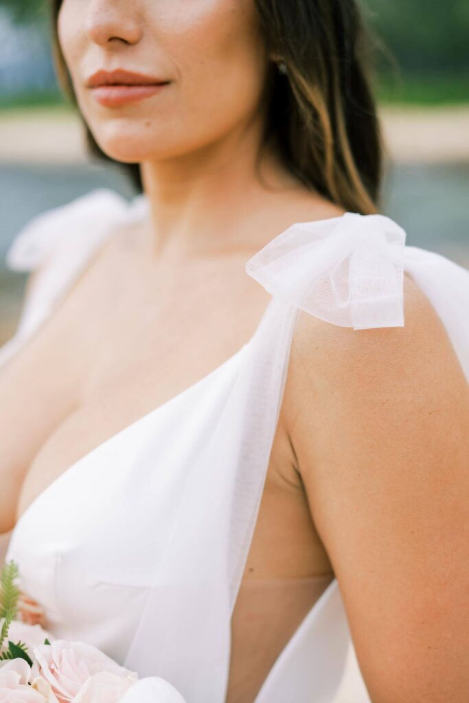 Intimate Elopement on Oahu Wedding Dress