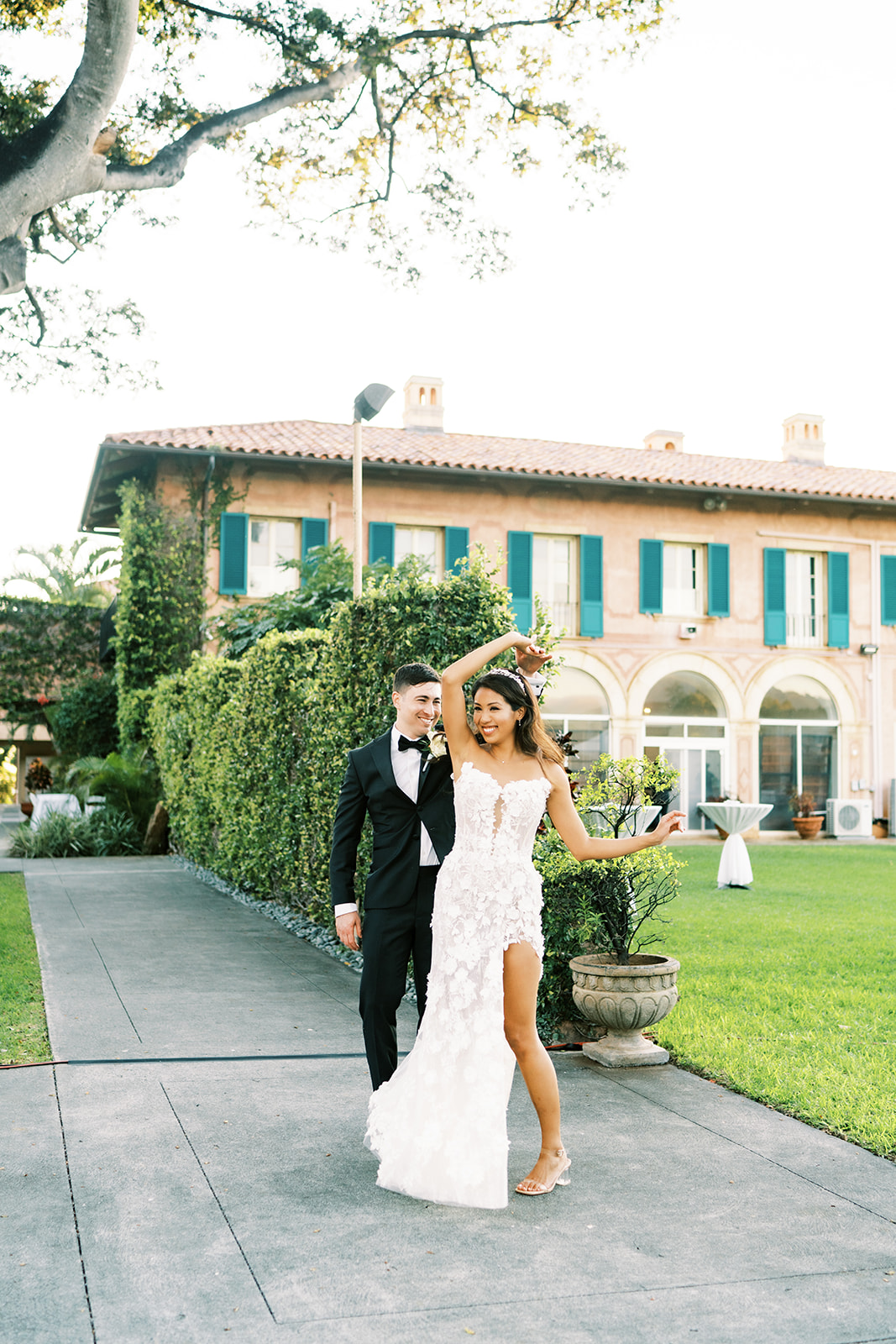 Luxury Oahu wedding venue La Pietra historic estate